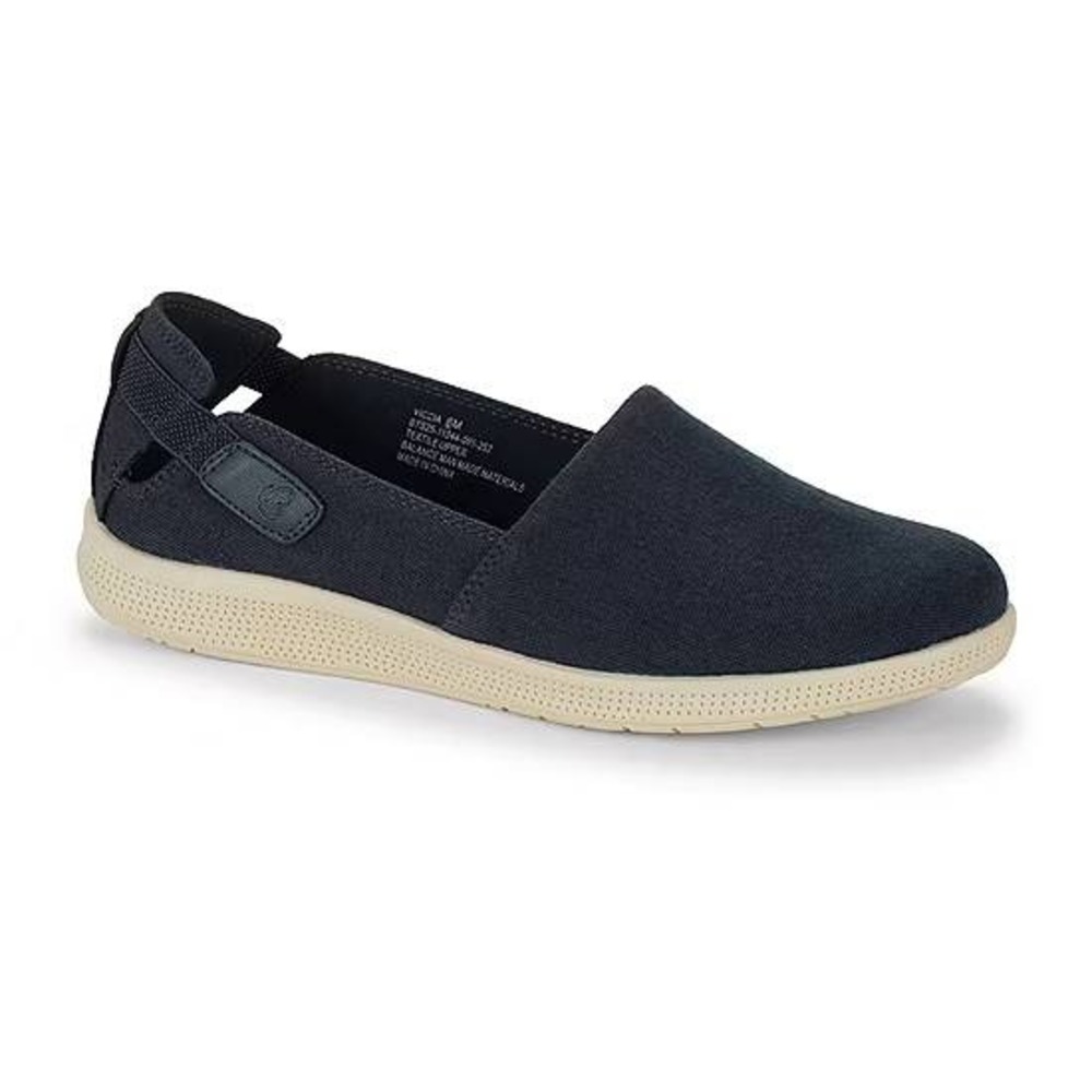 Baretraps Viccia Black Slip‎ On Loafers Women Shoes BT25110M Size 9